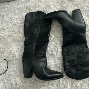 Calf high Cowboy boots